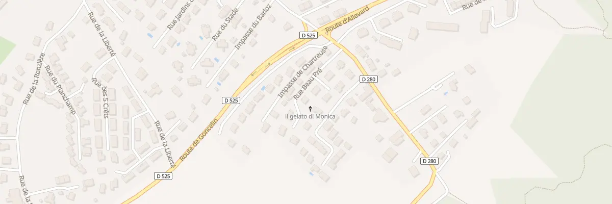 Plan du 91 Rue du Beau Pre à Crêts en Belledonne
