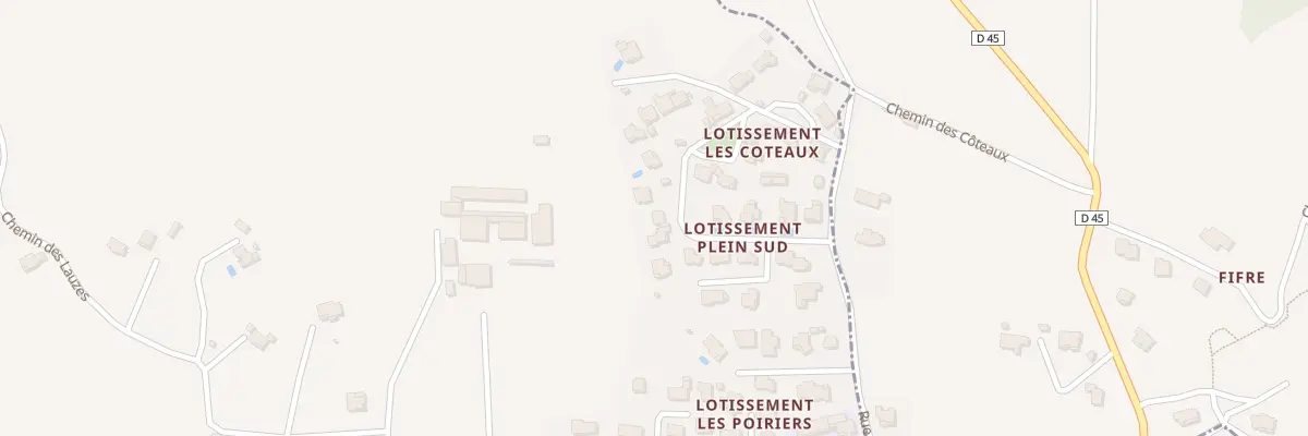 Plan du 5637 Imp des Coteaux à Tallard