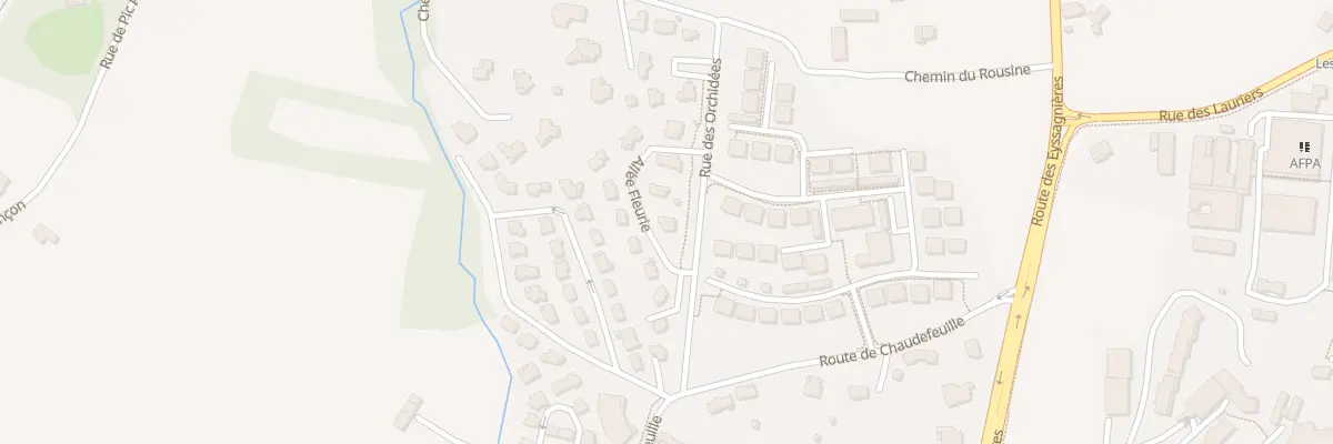 Plan du 2 All Fleurie à Gap