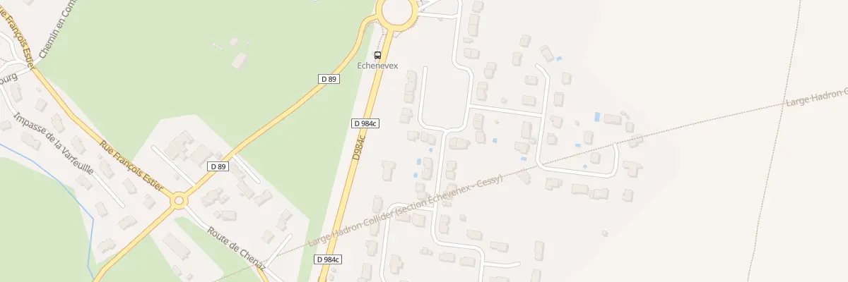 Plan du 7 Rue de la Table Ronde à Échenevex
