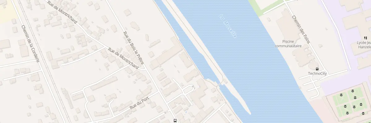 Plan du 224 Rue du Bois le Prêtre à Pont-à-Mousson
