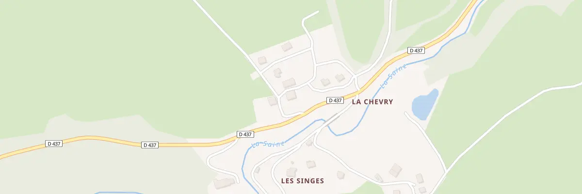 Plan du 2 La Chevry à Foncine-le-Haut