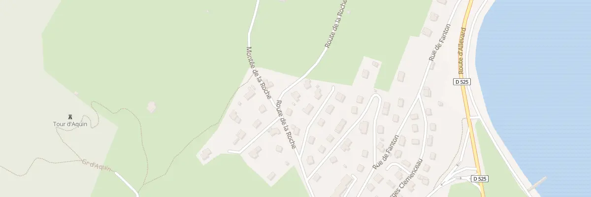 Plan du 292 Rte de la Roche à Crêts en Belledonne