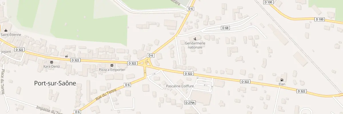 Plan du 3 Rue de la Grange du Prieure à Port-sur-Saône