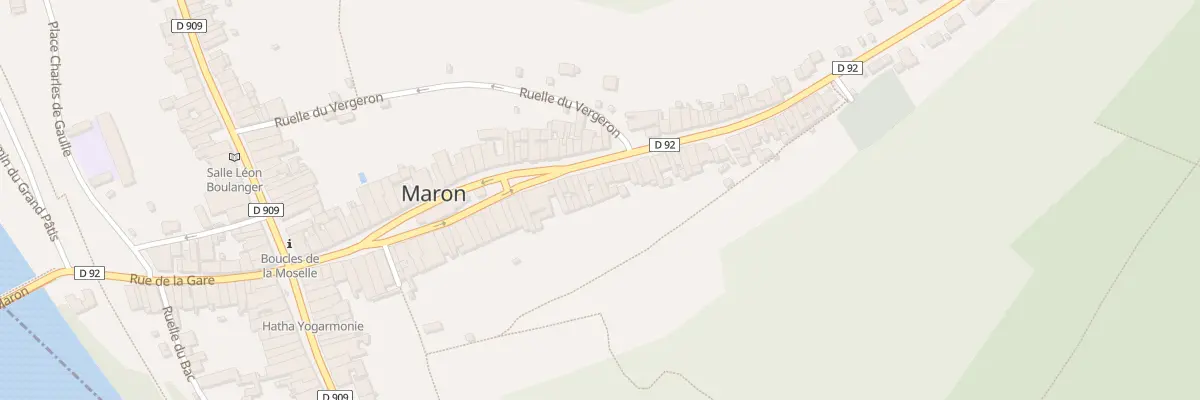Plan du 56 Rue de Nancy à Maron