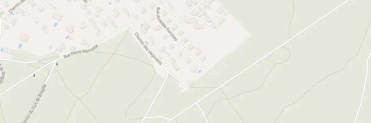 Plan du 14 Rue Amédée Ponceau à Besançon