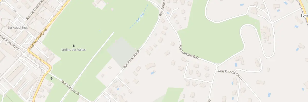 Plan du 32 Rue Anne Frank à Besançon
