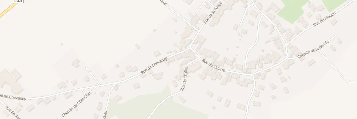 Plan du 5 Rue de Chevaney à Mailley-et-Chazelot