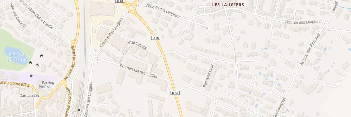 Plan du 127 Rue Simone Veil à Solliès-Pont