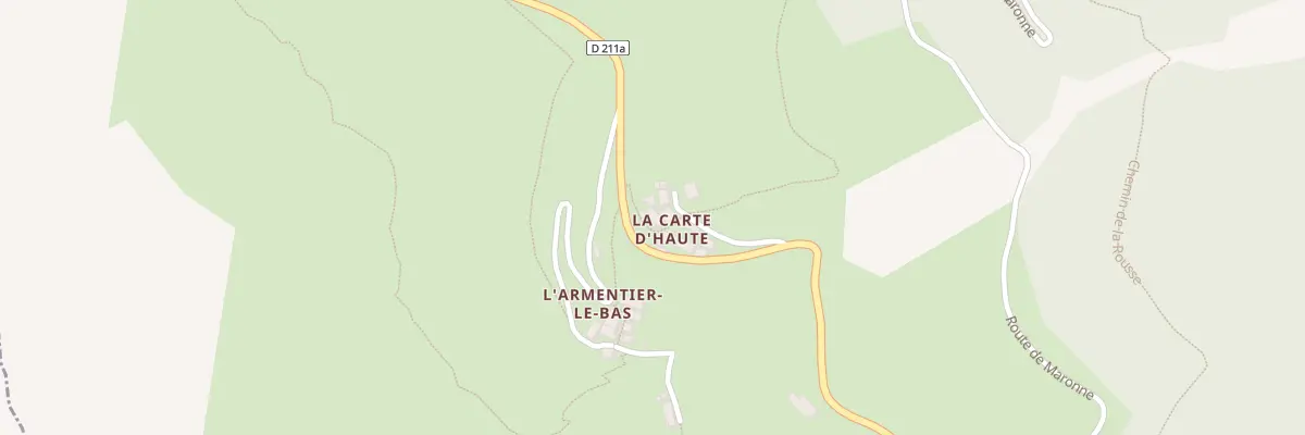 Plan du 1 Che du Pavillon de Chamare à La Garde