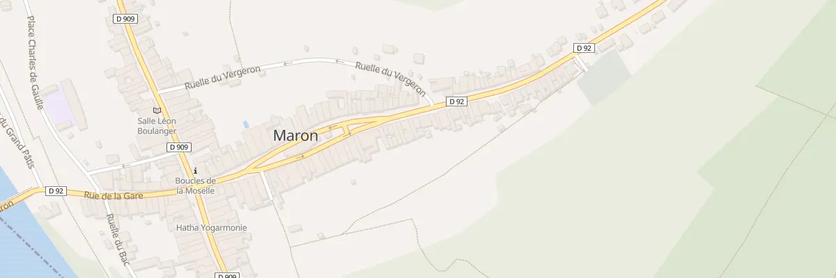 Plan du 58 Rue de Nancy à Maron