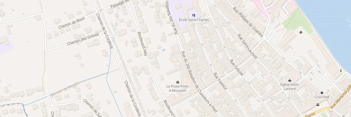 Plan du 73B Rue du Vingt Sixieme Bcp à Pont-à-Mousson