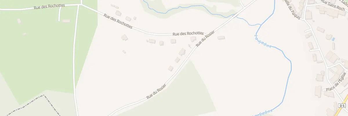 Plan du 90 Rue du Rosier à Bonvillet