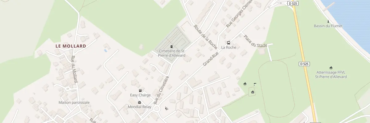 Plan du 517 Grande Rue à Crêts en Belledonne