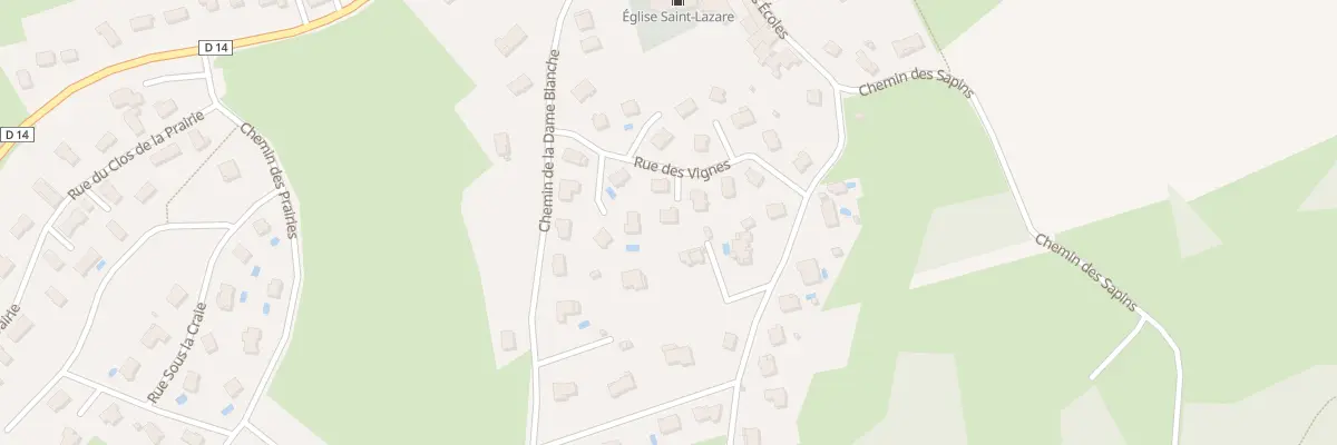 Plan du 9 Rue des Vignes à Bonnay