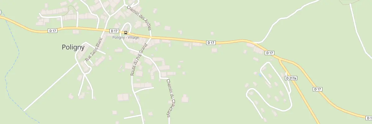 Plan du 5282 Le Village à Poligny