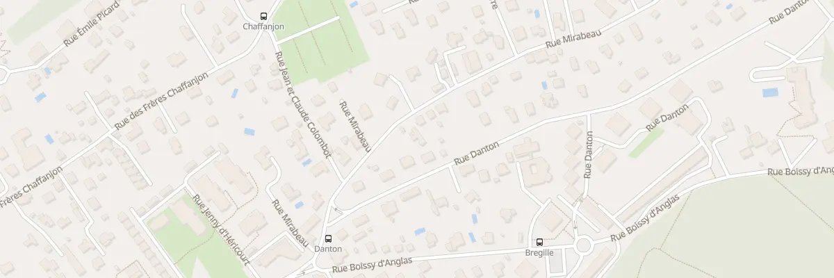 Plan du 6B Rue Mirabeau à Besançon
