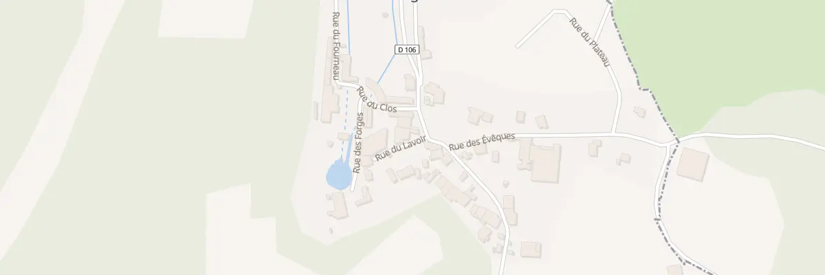 Plan du 2 Rue de Lavoir à Baignes