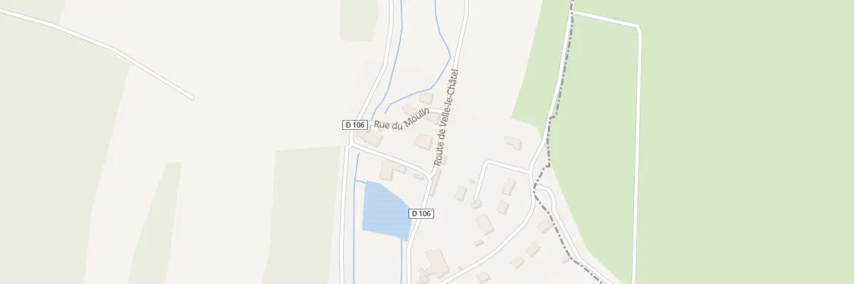 Plan du 1 Rte de Velle le Chatel à Baignes