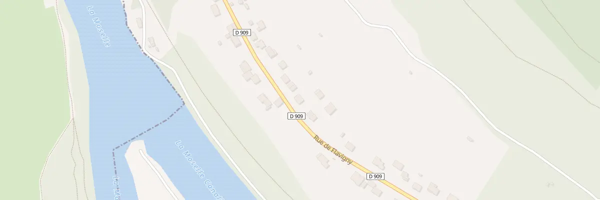 Plan du 9002 Rue de Flavigny à Maron