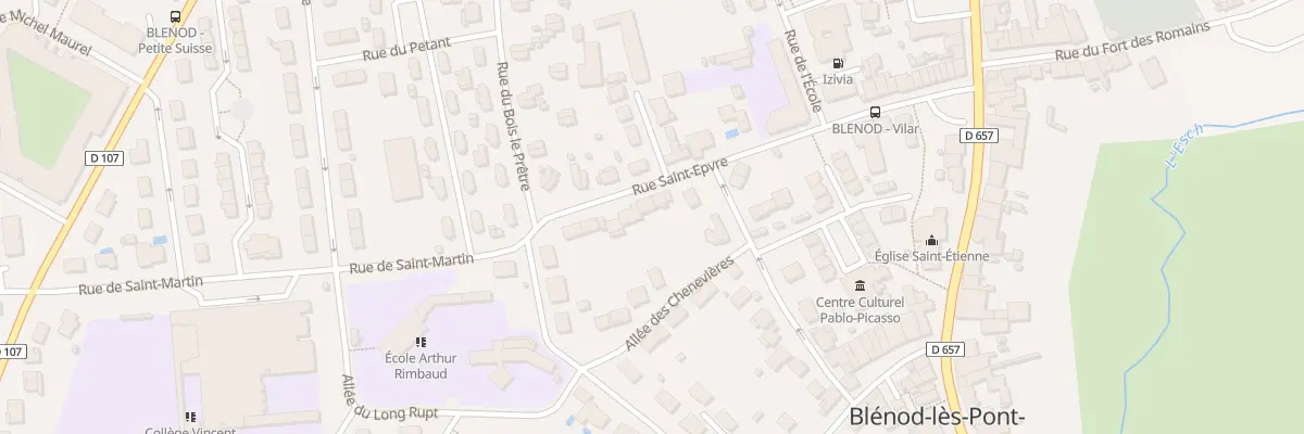 Plan du 29 Rue Saint-Epvre à Blénod-lès-Pont-à-Mousson