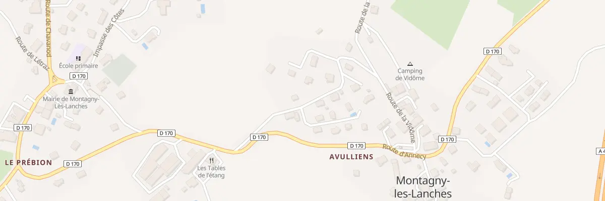 Plan du 25 Che de la Combaz à Montagny-les-Lanches