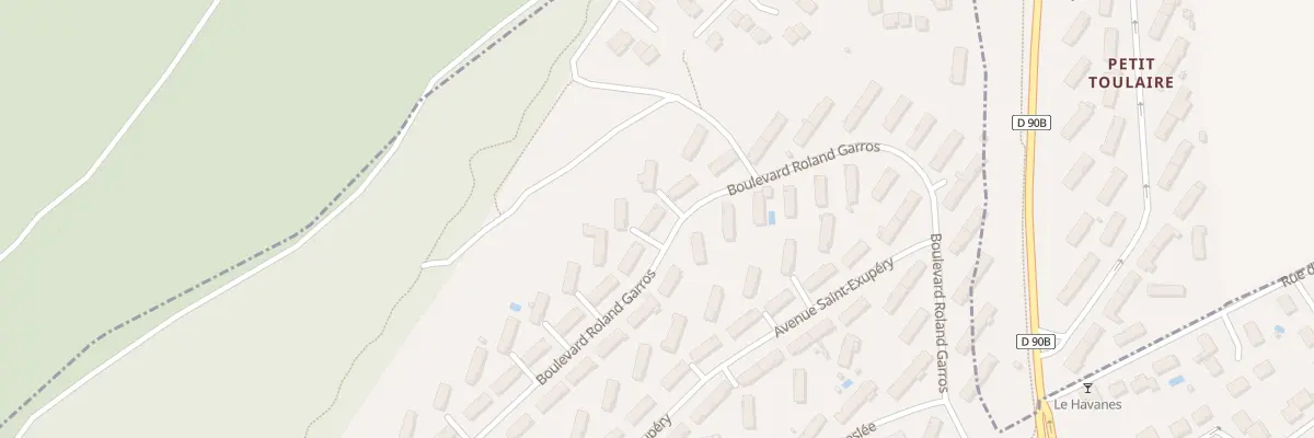 Plan du 522 Bd Roland Garros à Liverdun