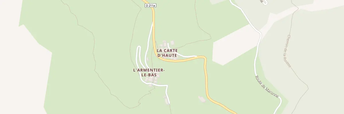 Plan du 3 Rte des Armentiers à La Garde