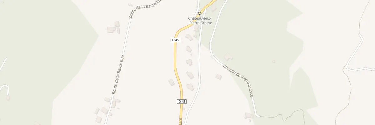 Plan du 5129 Basse Rue à Châteauvieux