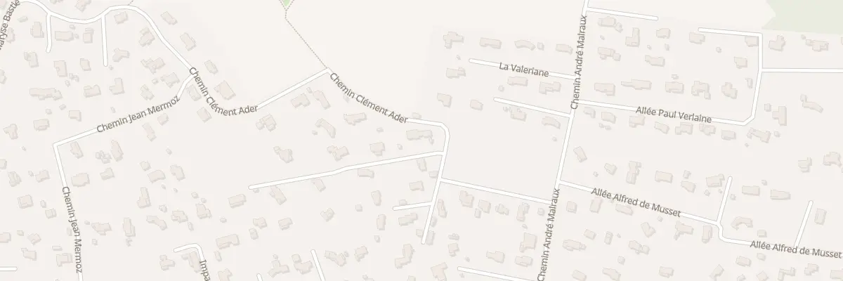 Plan du 190 Che Clément Ader à Garéoult