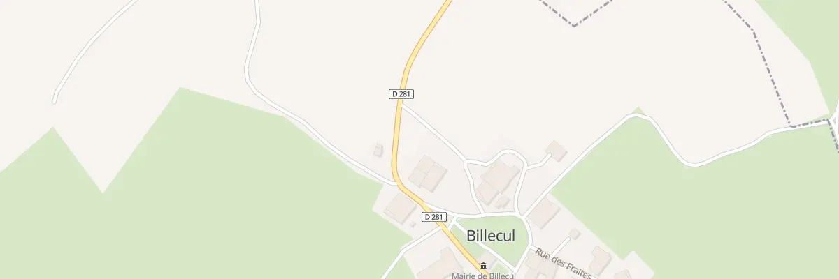 Plan du 5005 Rue Grande Rue à Billecul