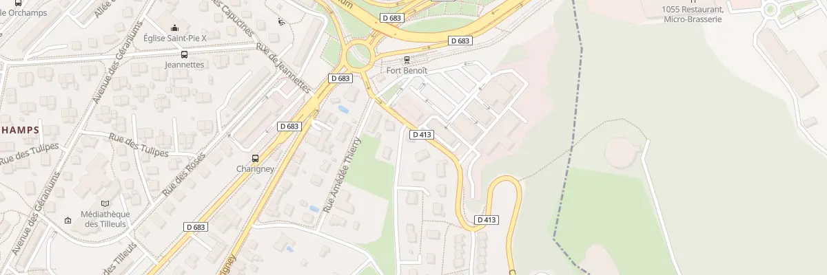 Plan du 70 Rue Anne Frank à Besançon
