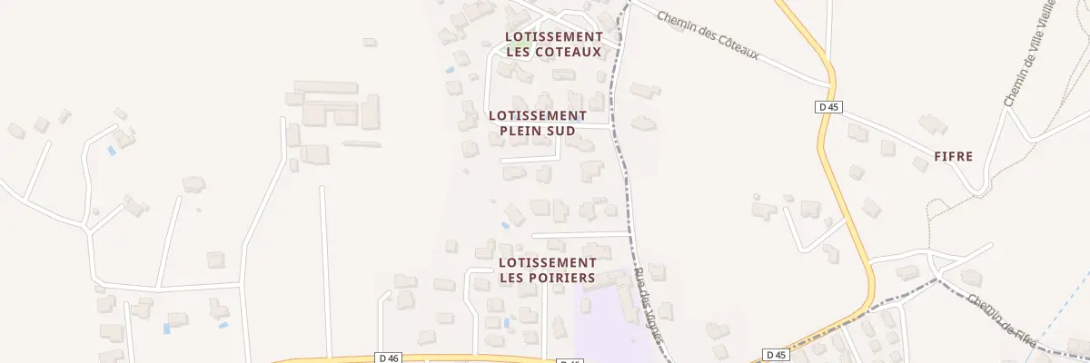 Plan du 3 Rue des Vignes à Tallard