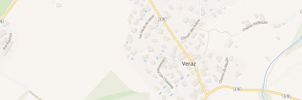 Plan du 5343 Verraz à Chevry