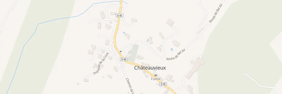Plan du 5238 Les Rougiers à Châteauvieux