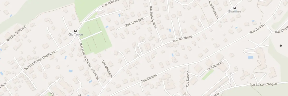 Plan du 27 Rue Mirabeau à Besançon