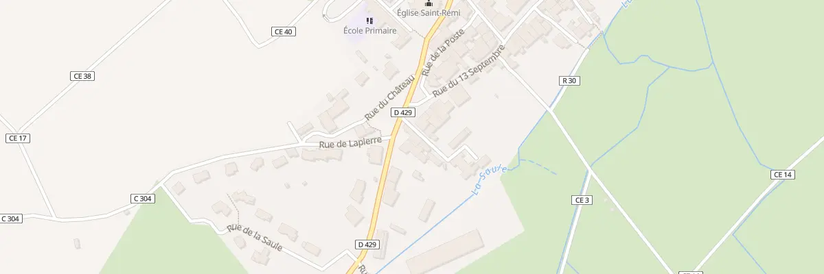 Plan du 171 Av Div Leclerc à Remoncourt