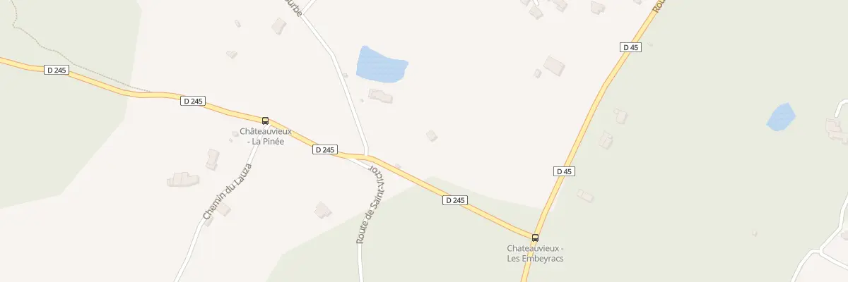 Plan du 5005 L’Embeyrac Nord à Châteauvieux