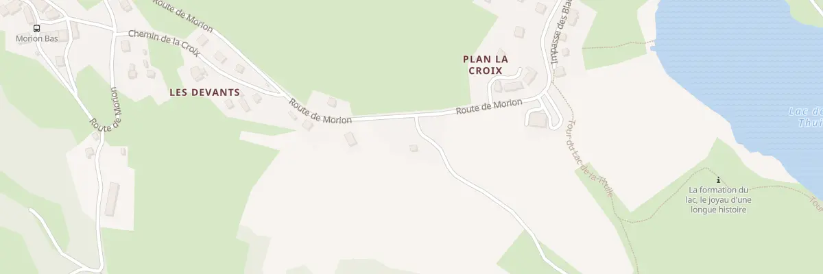 Plan du 179 Rte de Morion à La Thuile