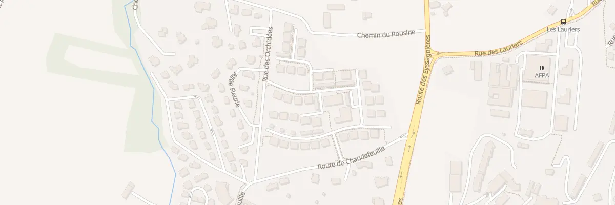 Plan du 5017 Rte de Chaudefeuille à Gap