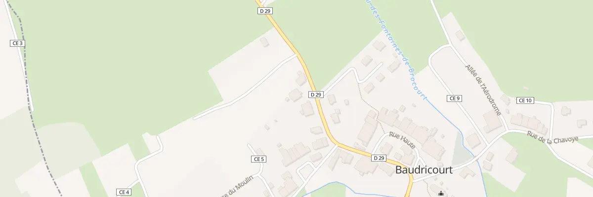Plan du 267 Rue Victor Hugo à Baudricourt