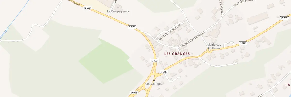 Plan du 5004 Pre du Gex aux Mollettes