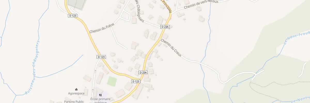 Plan du 262 Rte Principale à Cernex