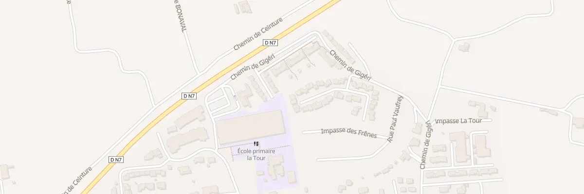 Plan du 27 Che de Gigeri à Brignoles