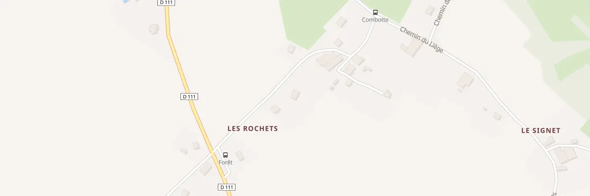 Plan du 4 Che des Rochets à Fontain