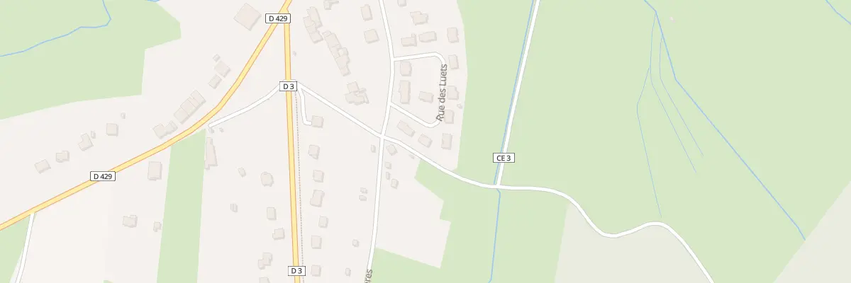Plan du 42 Rue des Luets à Remoncourt