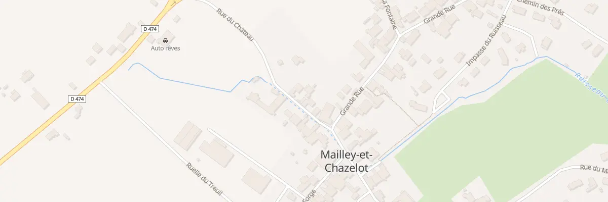 Plan du 8 Rue du Chateau à Mailley-et-Chazelot
