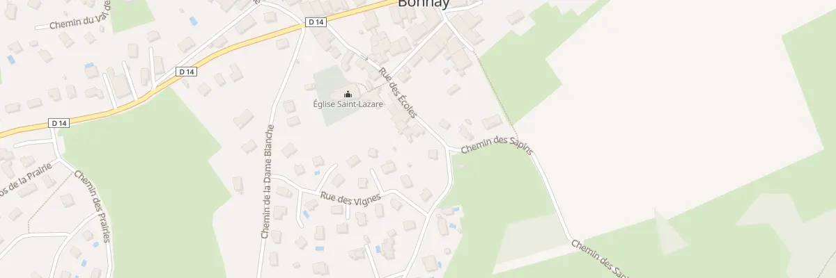 Plan du 18 Rue des Ecoles à Bonnay