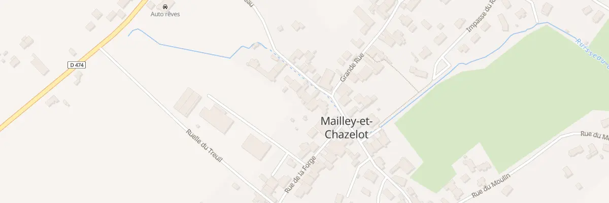 Plan du 3 Rue du Chateau à Mailley-et-Chazelot