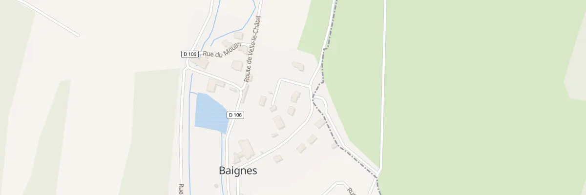 Plan du 1 Imp de Velaze à Baignes